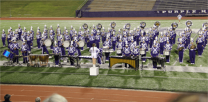 Leader of a marching band